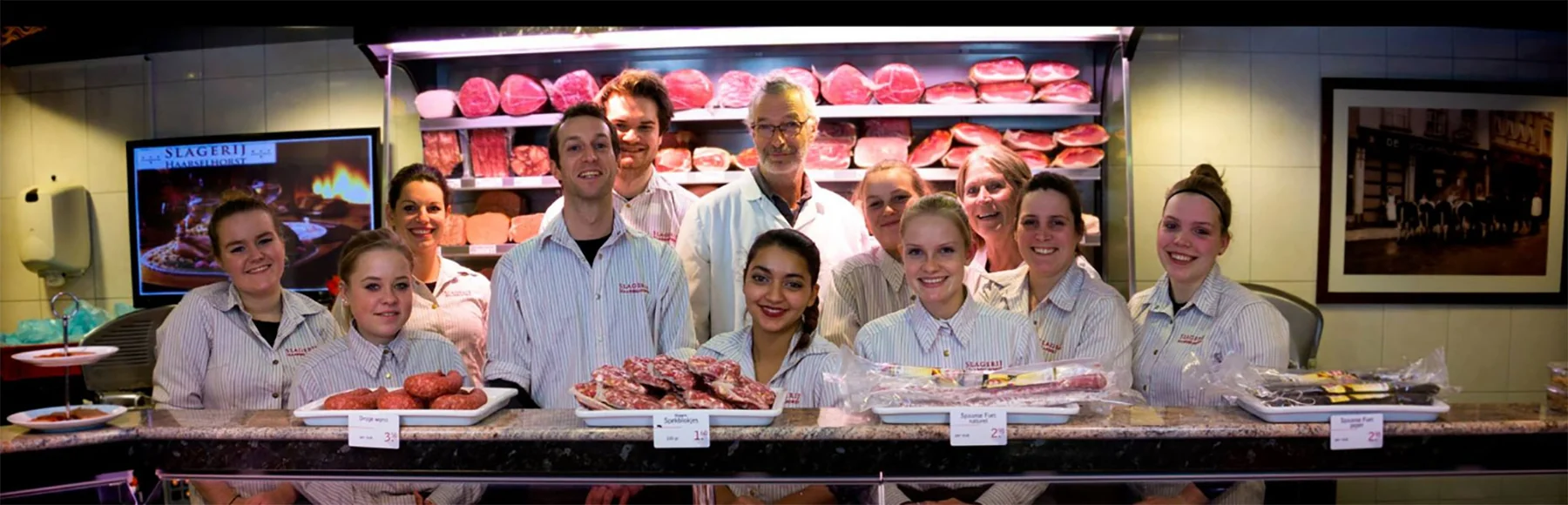 Team van Slagerij Haarselhorst