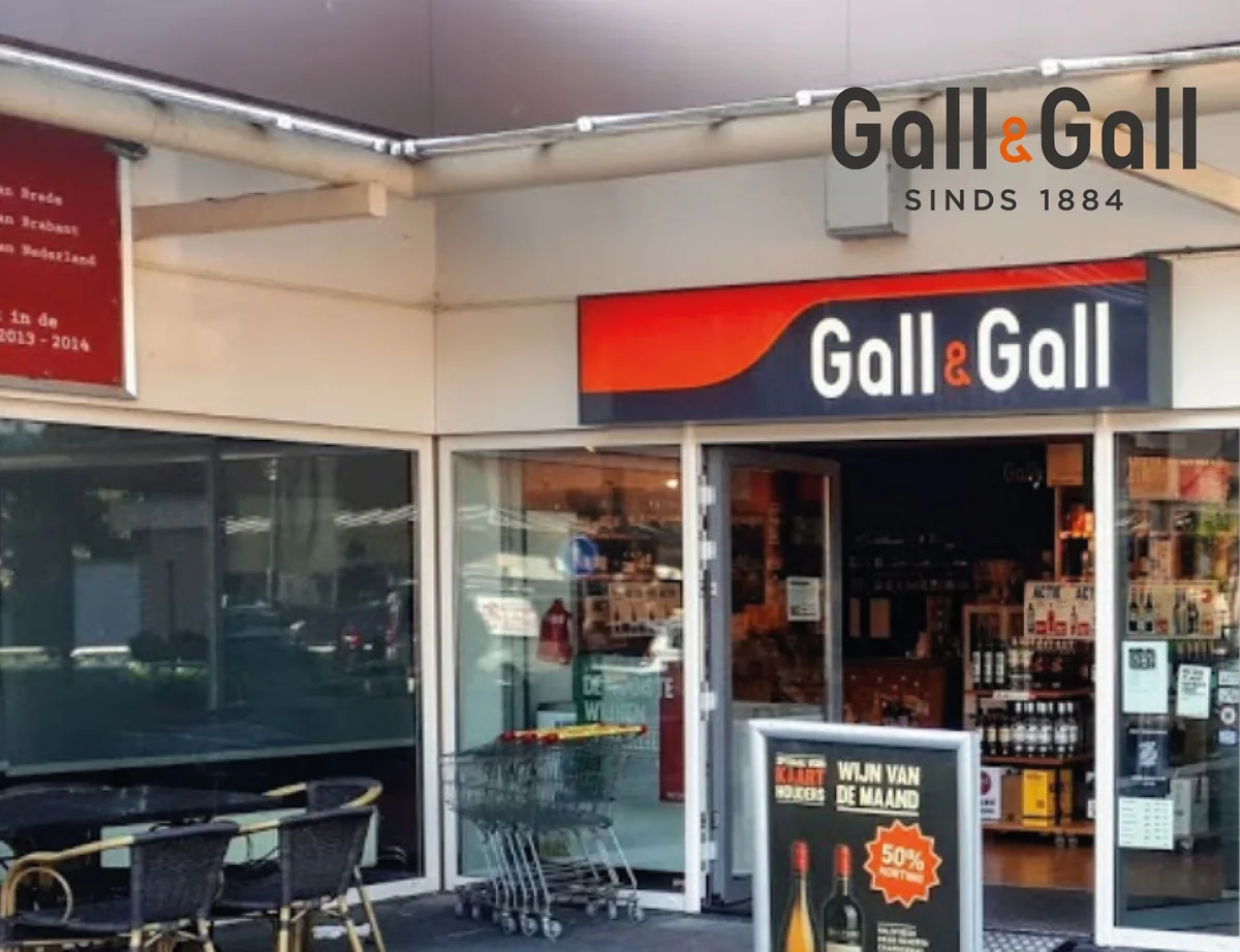 Gall en Gall in Winkelcentrum Heusdenhout